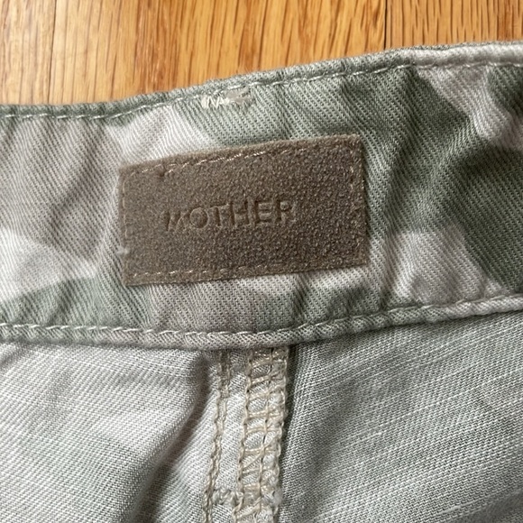 Mother The Shaker Chop Crop Fray in Desert Print SZ 30 A5 - Picture 4 of 8